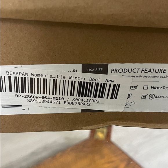 BearPaw Women's Winter Boot - Tan - Picture 1 of 7